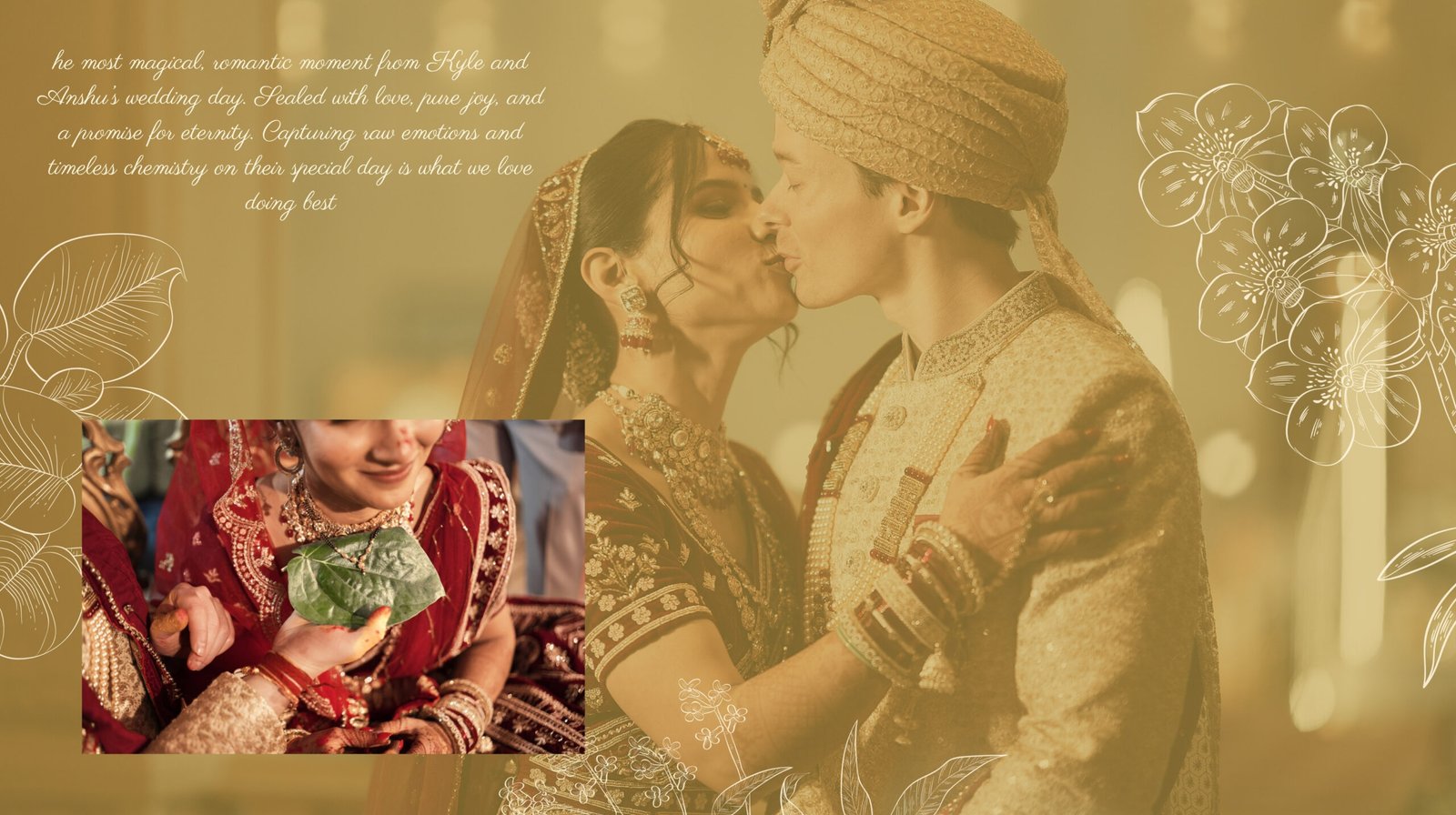 Elegant wedding decor and detail photography for international destination weddings