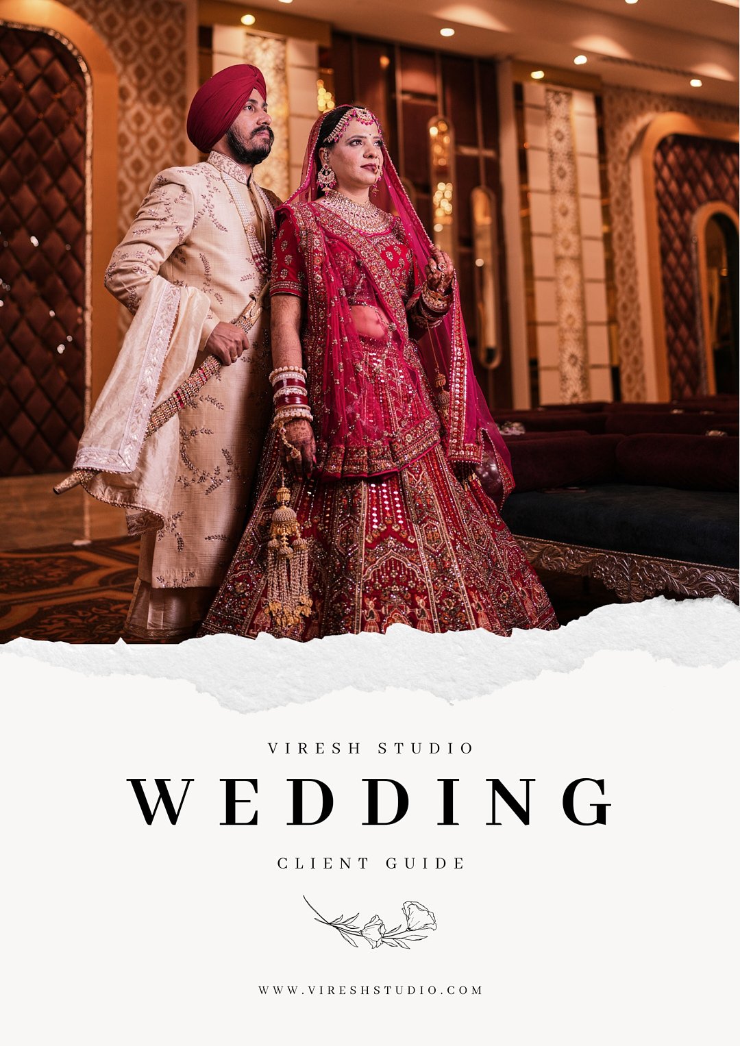 Kuldeep & Pooja’s Cinematic Punjabi Wedding in Jaipur | Viresh Studio