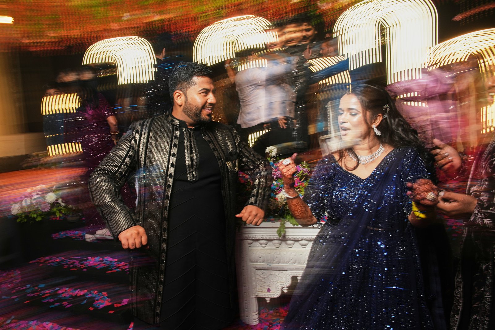 Indian wedding haldi photography in Jaipur by Viresh Studio dance