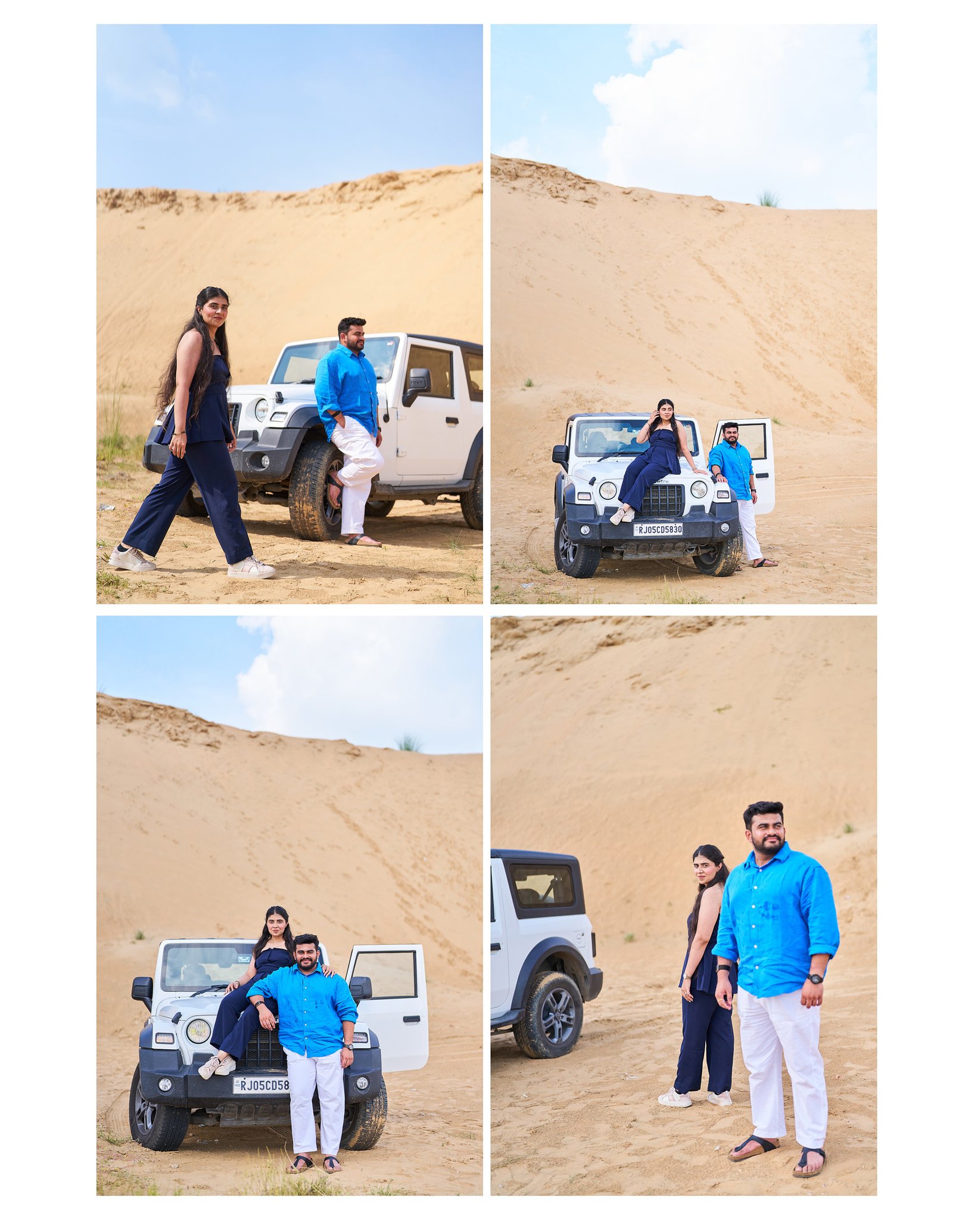 Candid pre-wedding moments in Jaipur