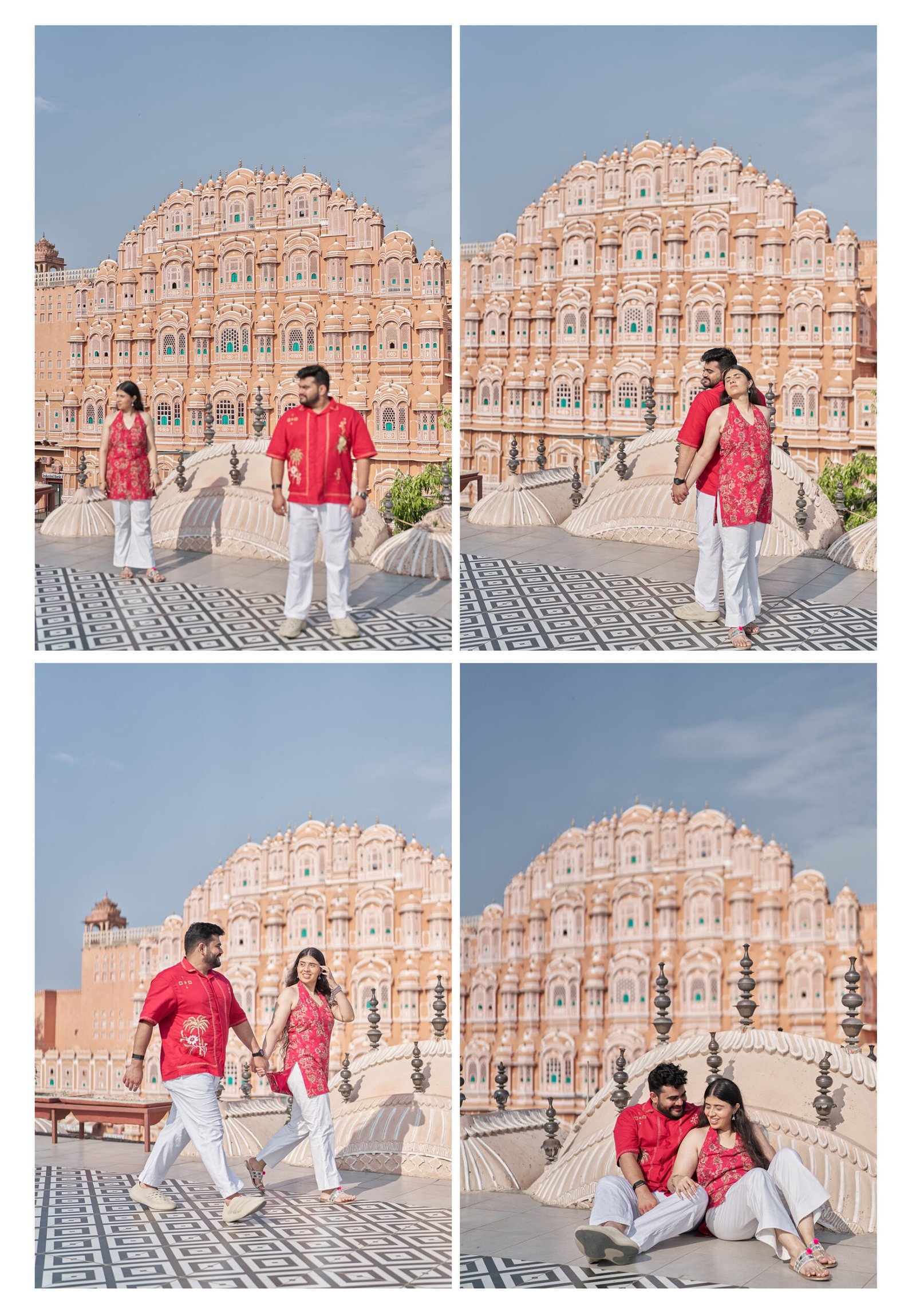 Candid pre-wedding moments in Jaipur