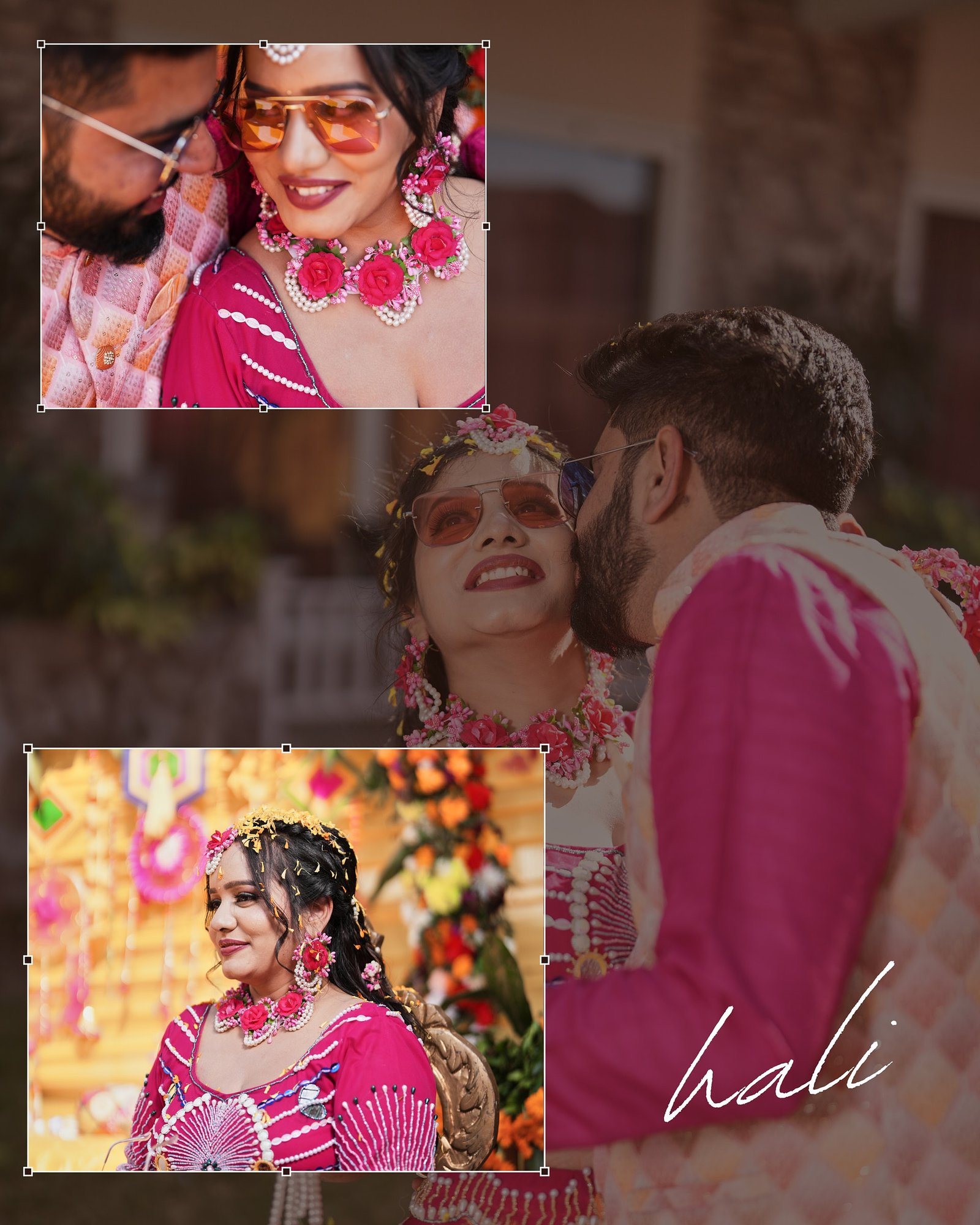 haldi ceremony moment
